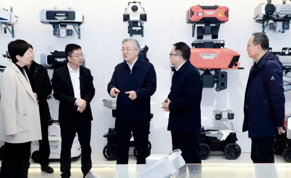项目简讯丨江苏省委常委、南京市委书记周红波调研天创机器人