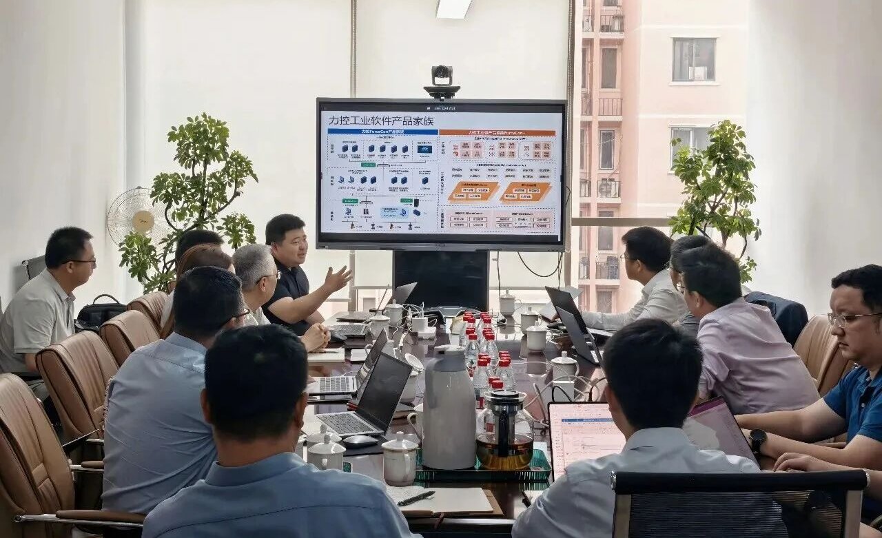 华为制造与大企业军团到访力控科技，共探工业数智化合作新机遇